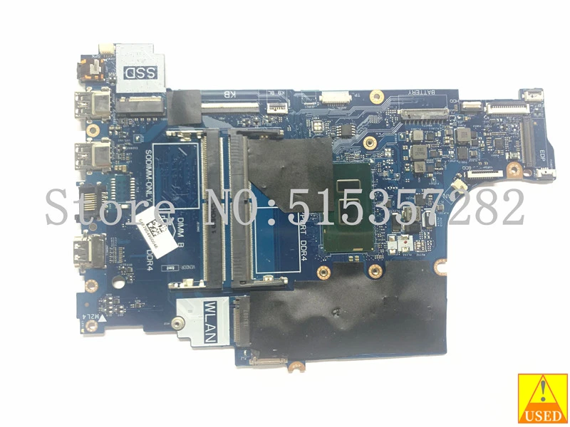 I5-8250U 15 LA-F114P PARA OEM Dell Inspiron 5570 Motherboard Laptop USADO SR3LB CN-0F7MGJ F7MGJ 0F7MGJ Mainboard