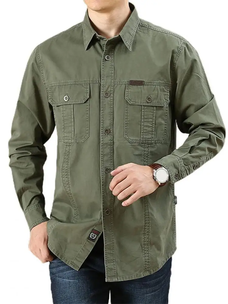 

Loose Fit Casual Men's Long Sve irt Comfortable Breathable Stand Sle Youth ular Autumn Faion Collar Open ...