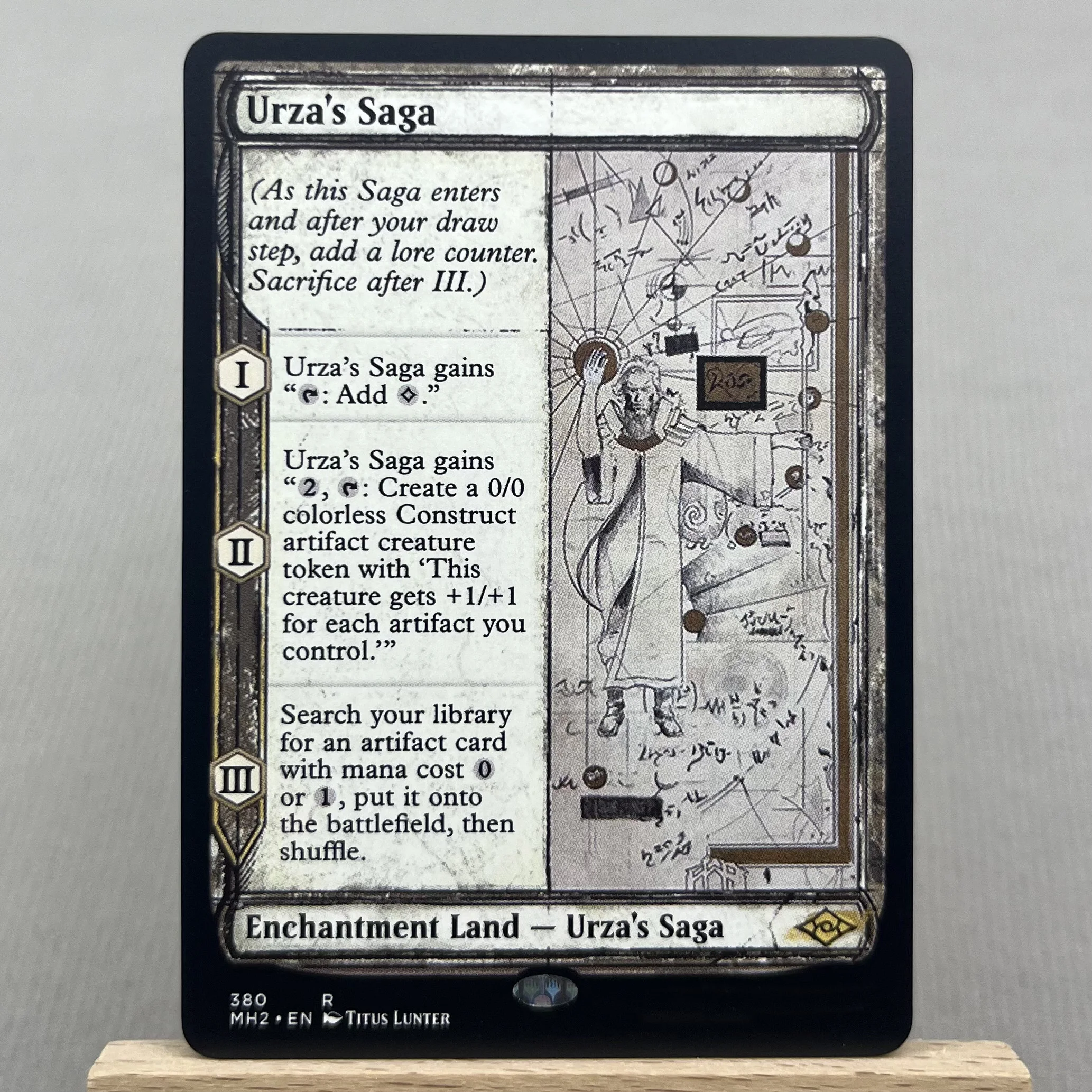MH2 HOLO7-Ⅰ03 Tcg cards Magical Urza\'s Saga The Ragavan, Nimble Pilferer Arid Mesa fetch lands the Cabal Coffers Misty Gather