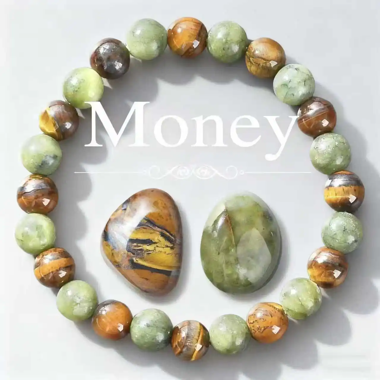 Prosperity and Abundance Healing Bracelet - Relaxing Bracelet to Enhance Personal Success Power and Health