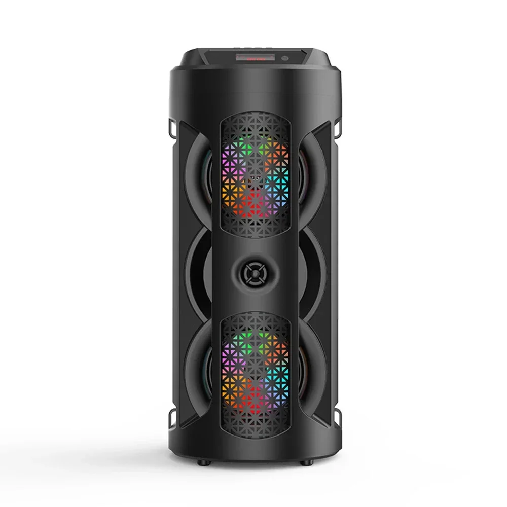 

Bluetooth-динамик, двойной стерео, уличное воспроизведение, FM-голос, портативный сабвуфер 50, беспроводной