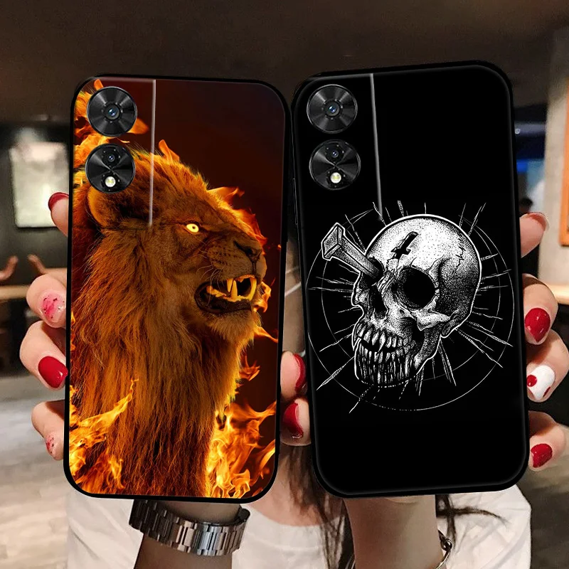 حافظة لهاتف TCL 50 5G / 505 / 50 SE حافظة ظهر من السيليكون الناعم لهاتف TCL 50SE غطاء هاتف TCL50 5G etui Fundas لـ TCL 505 لطيف