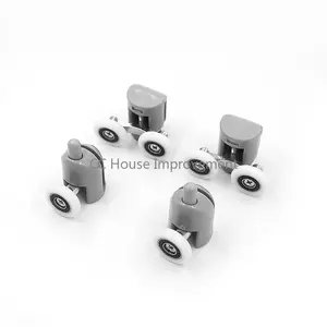 Cabines de duche Polia, Quarto Rolo, Corredores, Rodas, Polias, Polias Diâmetro, Double Top, 4 Singel Inferior, 8 10 principais vendas roletes para cabine de duche - №6