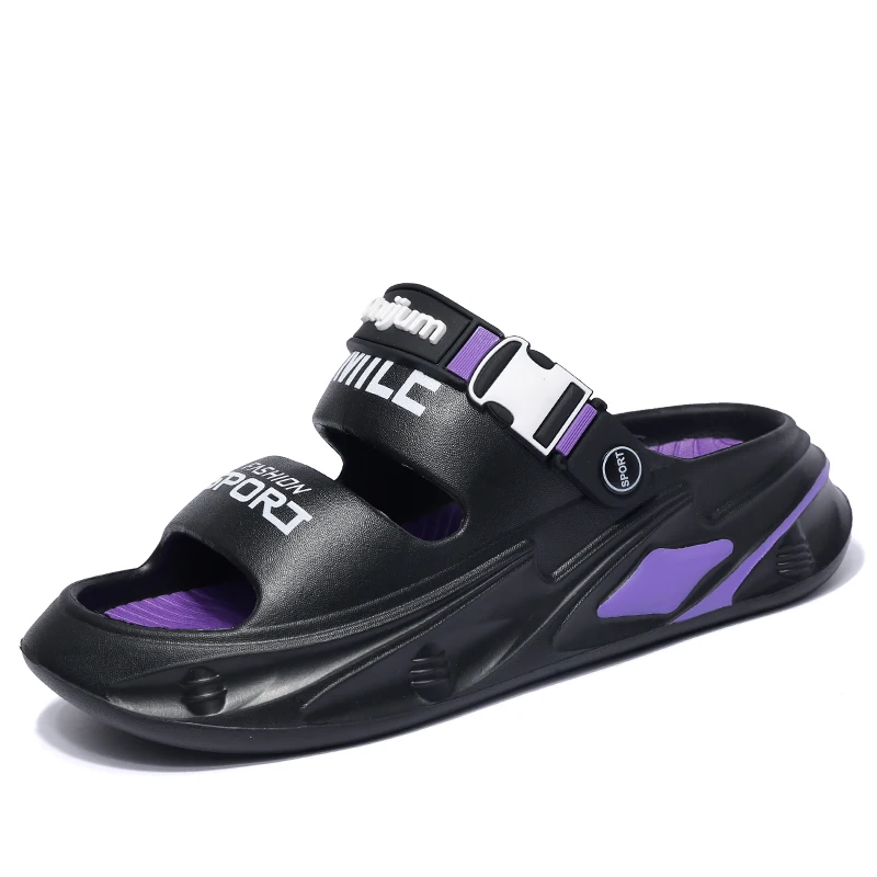 صنادل صيفية جديدة للرجال والنساء، أحذية شاطئ للخوض في الهواء الطلق من مادة EVA، صنادل وشباشب رياضية كاجوال للرجال