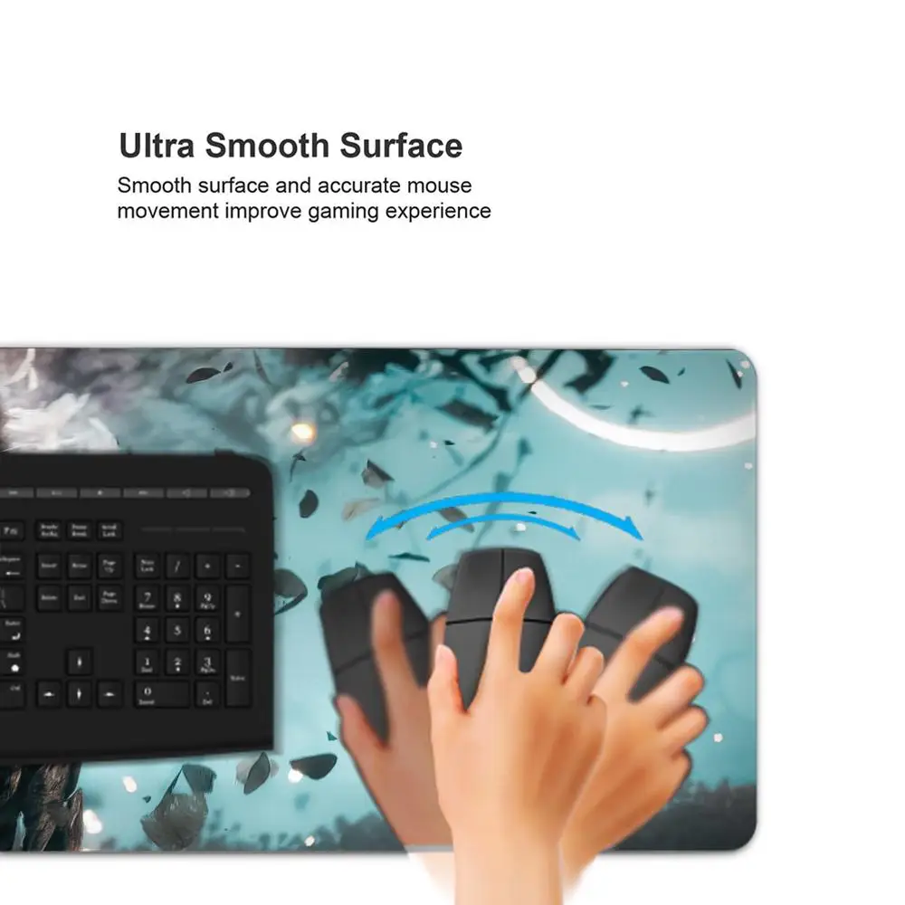 clair obscur إكسبيديشن ماوس الوسادة ملحقات الألعاب لوحة المفاتيح XXL حافة قفل كبيرة 900X400 ملم الجدول حصيرة لوحة ماوس الألعاب #4