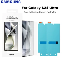 2PCS For Samsung Galaxy S24 Ultra Anti-Reflecting Screen Protector For Galaxy S24Ultra Original EF-US928CTEGUS