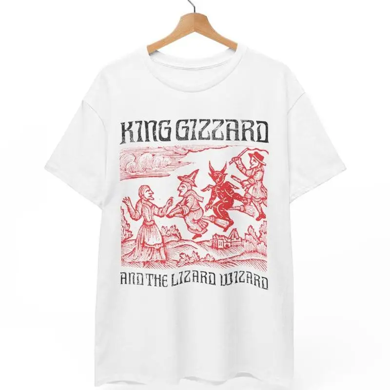 King Gizzard And The Lizard Wizard Fanart Psychedelic Rock Stoner T-Shirt
