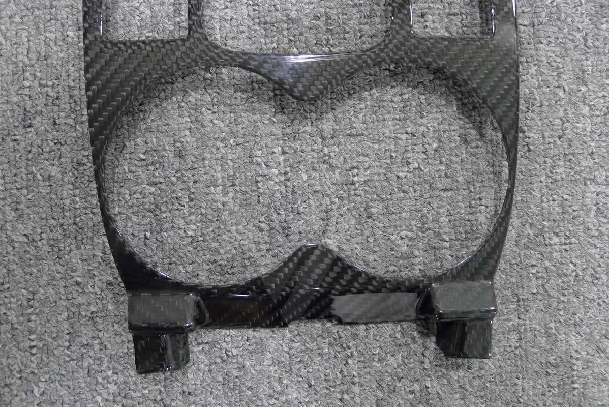 OEM Style Carbon Fiber Cup Holder Sorround Designed For Maserati Granturismo Grancabrio Gt Gc Gts 2007-2015