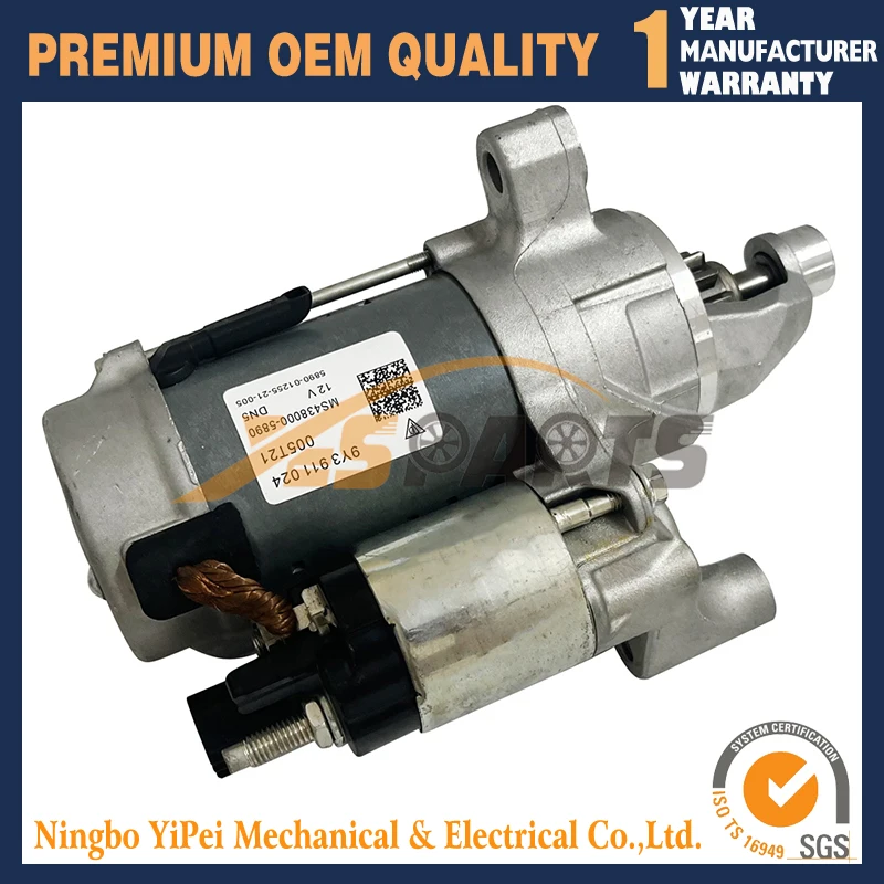

Original 3.0 V6 V8 Starter Motor For Porsche Cayenne Macan 95860411300 MS438000-5890 9Y3911024