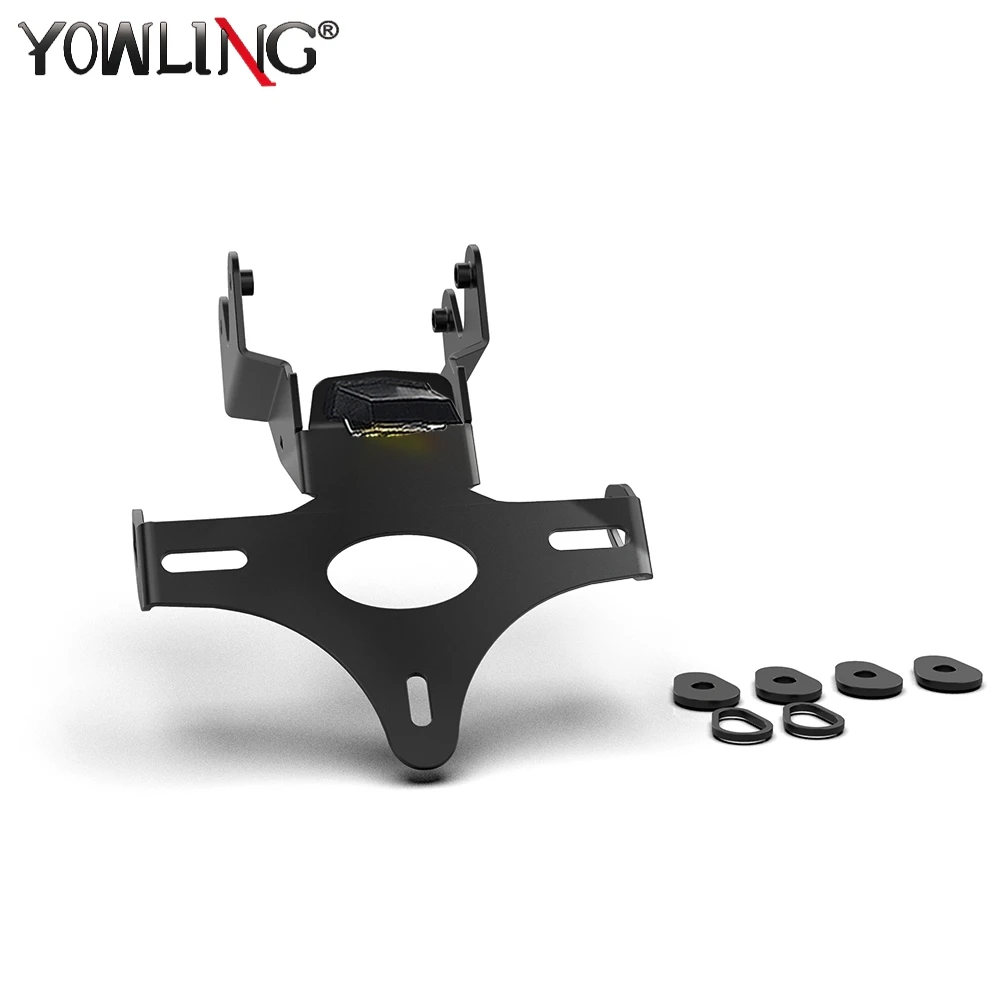 

For Yamaha MT-09 / MT09 SP 2024-2025-2026 Motorcycle License Plate Relocation Bracket Rear Tail Tidy Fender Eliminator Kit MT 09