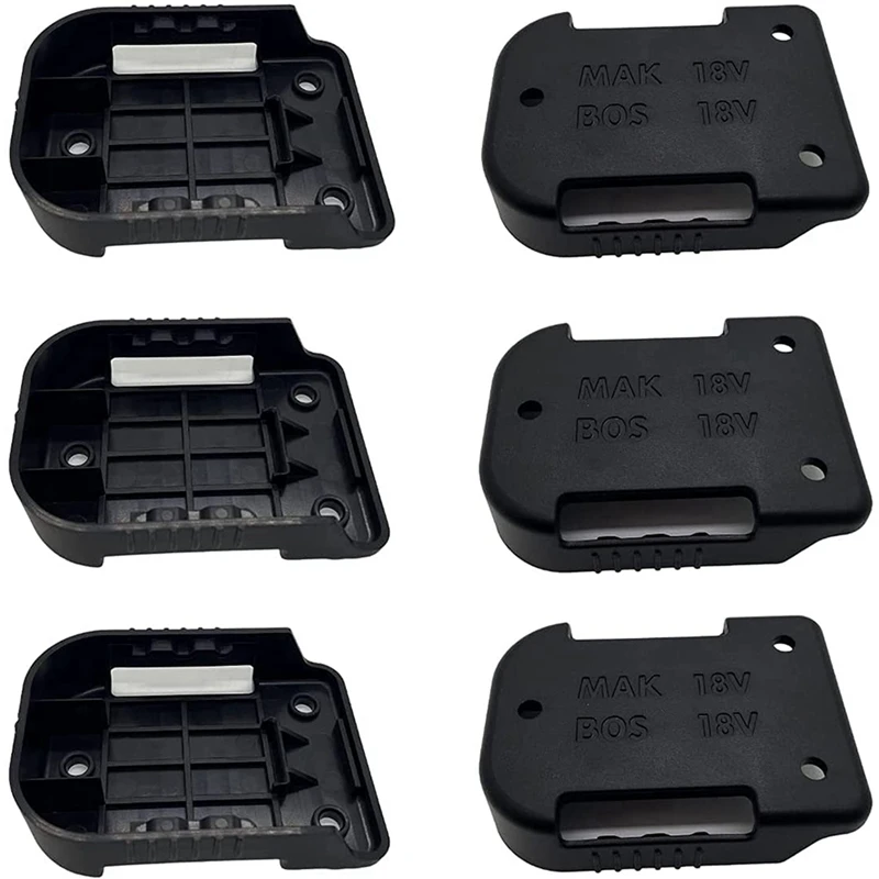 12 Pack Battery Mounts Holder For Makita 18V Battery,Also For  18V Battery Mounts/Belt Clip,Wall Battery Holder