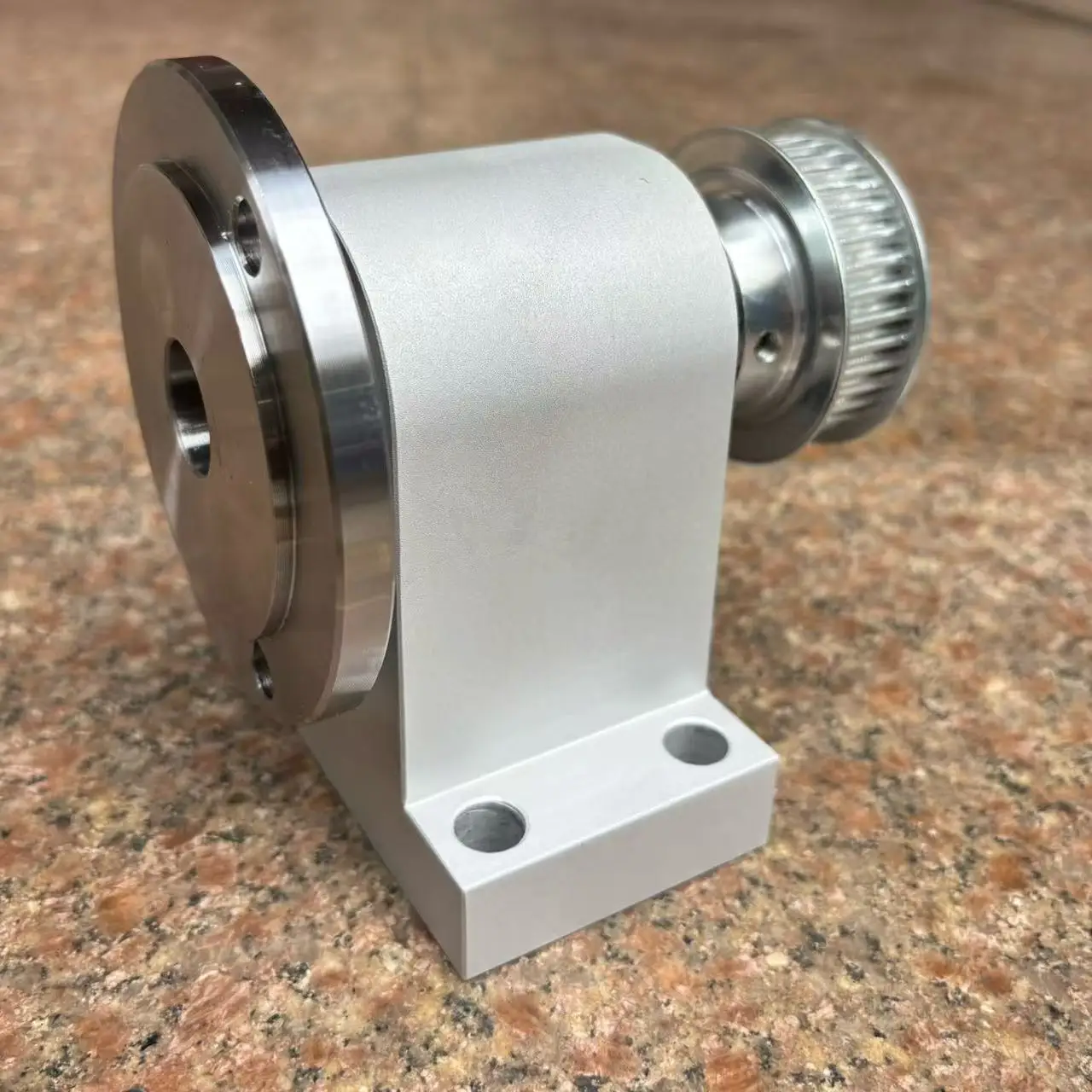 High Precision Lathe Spindle Headstock Assembly, Heavy Duty Flanged Spindle Unit for Metalworking Machine Tool