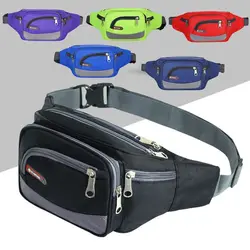 Fashion Multilayer Women Waist Packs Large Capacity Waterproof Chest Bag Hip Bum Wear Resistant Fanny Bag
