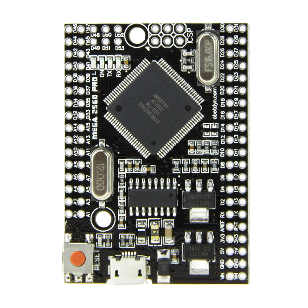 Mega 2560 PRO MINI 5V (Embed) CH340G ATmega2560-16AU with male pinheaders Compatible for arduino Mega 2560