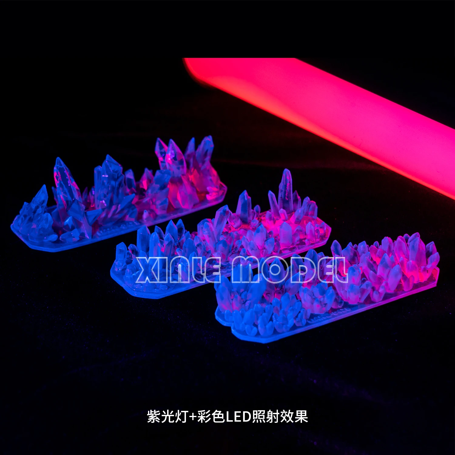 เครื่องมือทำโมเดล LIANG 0426-0427 ฉากจำลอง แท่นวาง ใช้ได้กับชุดอุปกรณ์เสริมคริสตัลสโตน