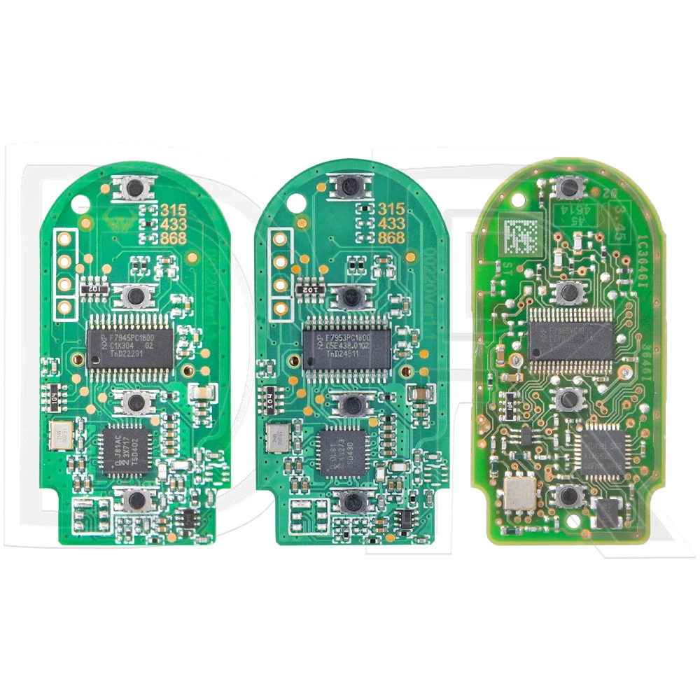 DR3 315/434/868MHz Modified ID49 PCF7945 PCF7953 Chip Peroximity Car Key For BMW 1 3 5 6 7 Series CAS4 CAS4+FEM/BDC System