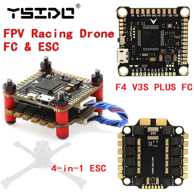 Ysido-Bataflight f4v3s f4 v3 v3s plus,fc フライトコントローラー,バロメーター,30a,45a,60a,fpv,レーシングドローン用 - AliExpress