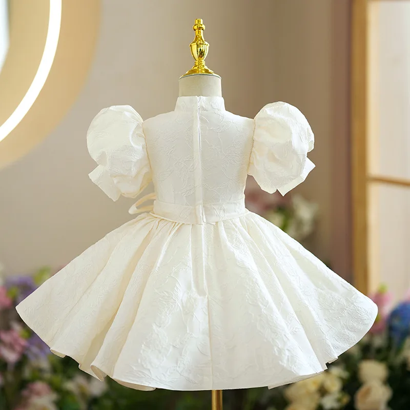 

Children's Dress Princess Dress Flower Girl Wedding Little Girl Wedding Dress High-end Host Piano Performance Costume