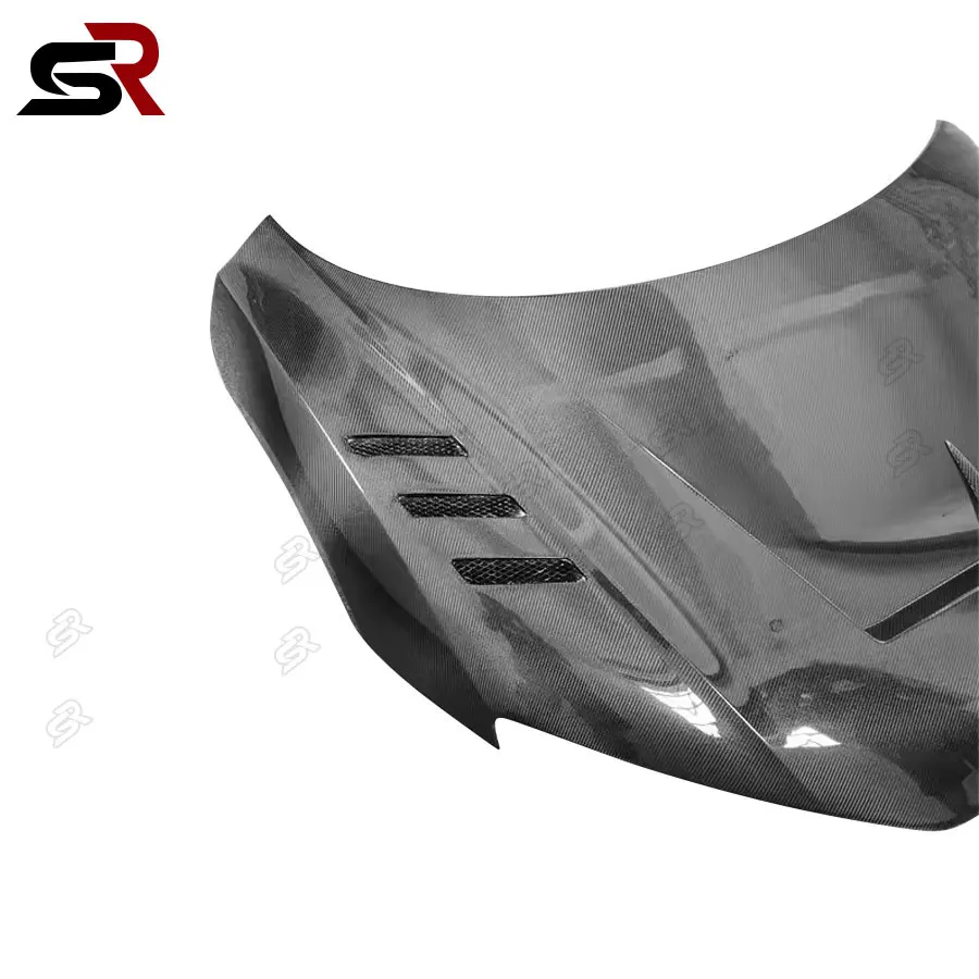 For Audi R8 2016-2017 Carbon Fiber Car Front Hood Hood Hood Engine Cover Car Styling Car Accessories