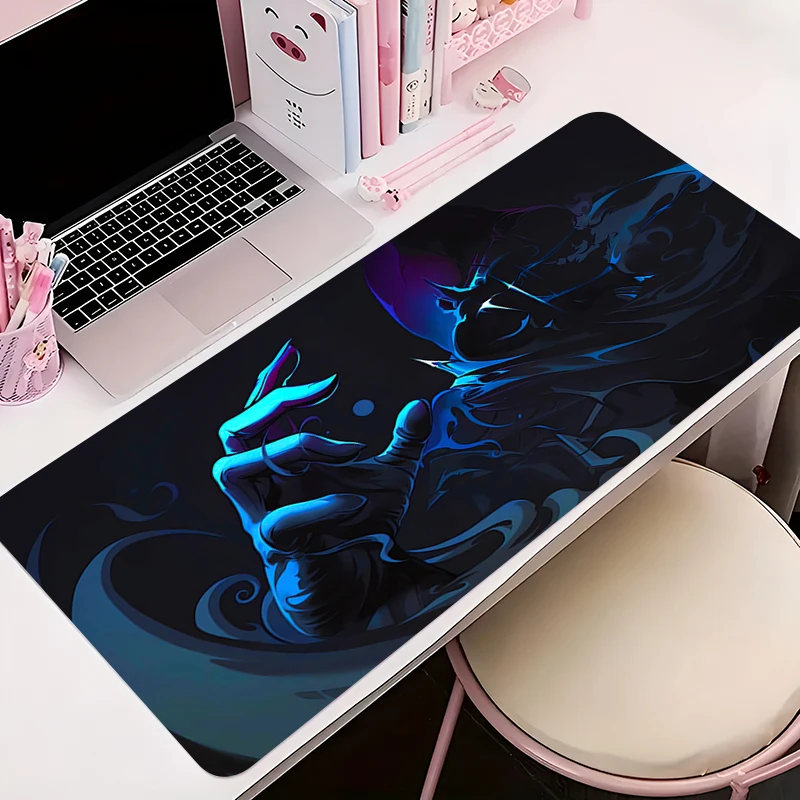 Mousepad pc acessórios de jogos armário de computador tapete estendido antiderrapante hd mouse pad anime teclado escritório v-valorant tapete de mesa
