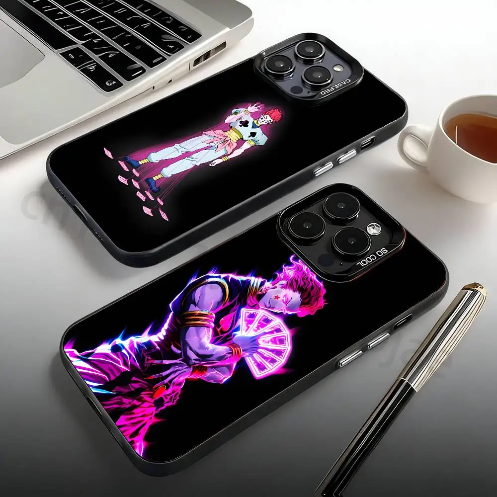 

H-Hunter X Hunter HXH Hisoka Phone Case For iPhone 17,16,15,14,13,12,11,Pro,Max,Plus,Mini, Matte Shockproof Case
