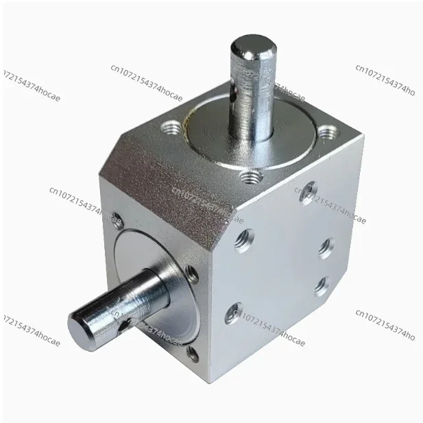 Mini 1 Module 20 Teeth 90° Angle Drive Steering Gear Unit Right Angle Bevel Bevel Gearbox Speed Ratio 1:1 Dual 8MM Shaft