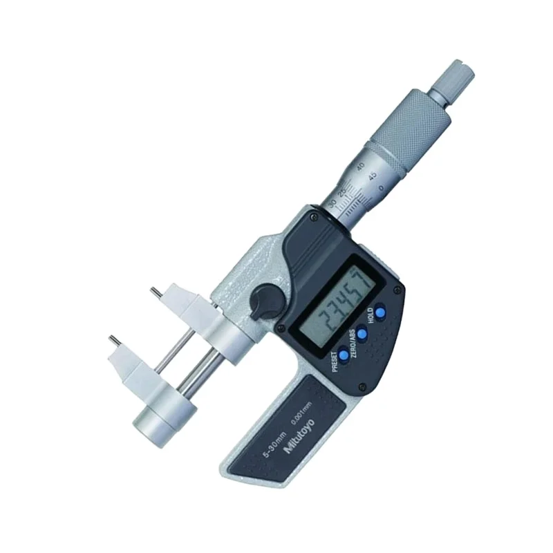 

Original Japan Mitutoyo 345-250-30 IMP-30MX Measuring Range 5-30mm Caliper-type Jaws Digital Inside Micrometers