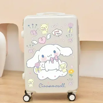 Sanrio dessin animé mignon cannelle grande valise autocollant Pochacco Kuromi Hello Kitty bricolage autocollant décoratif Pack en gros