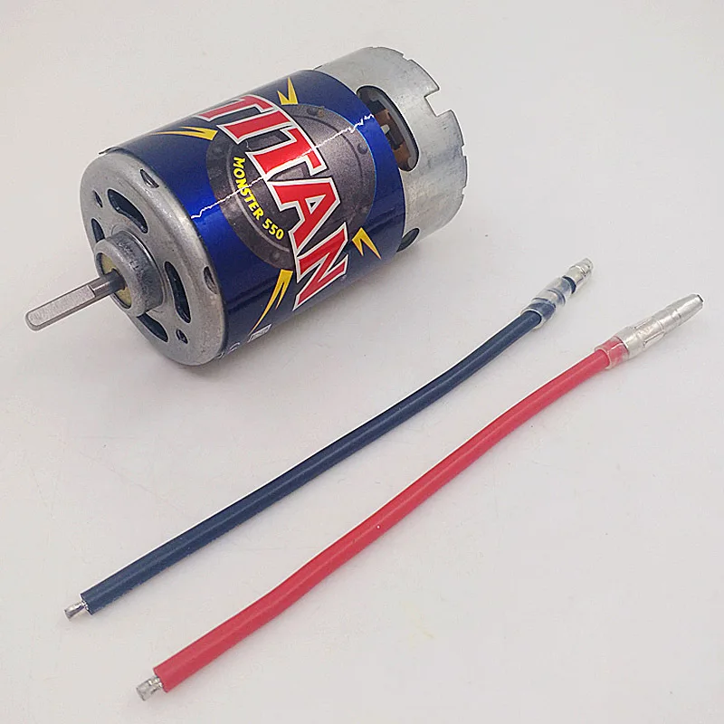 リモートコントロールカー-titan-550-電動-168v-ブラシモーター-3975r-21-rpm-1-10-モデル-traxxas-e-revo-maxx-用