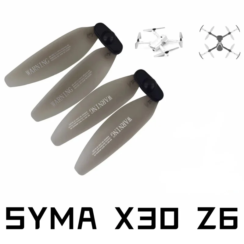 Syma ใบพัด Z6 X30พับได้สำหรับ HS175 D65 X500เครื่องบินสี่แกนพับได้เครื่องบินควบคุมระยะไกล