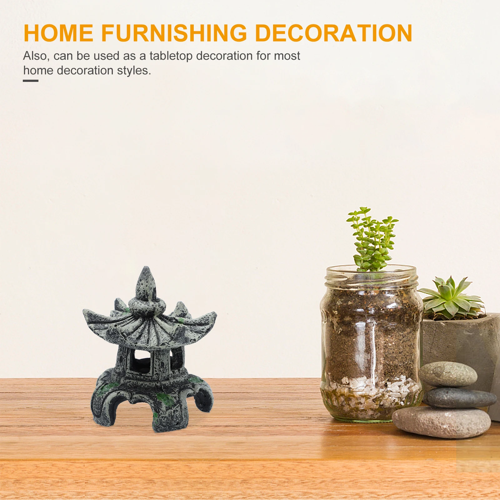 

Chinese Style Bonsai Fish Tank Decorations Aquarium Ornament Landscaping Ornaments Accessories for Pavilion