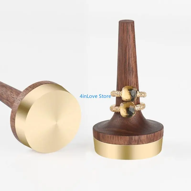 T4MD Ring Stand Jewelry Display Holder Showcase Display Drawer Ring Storage