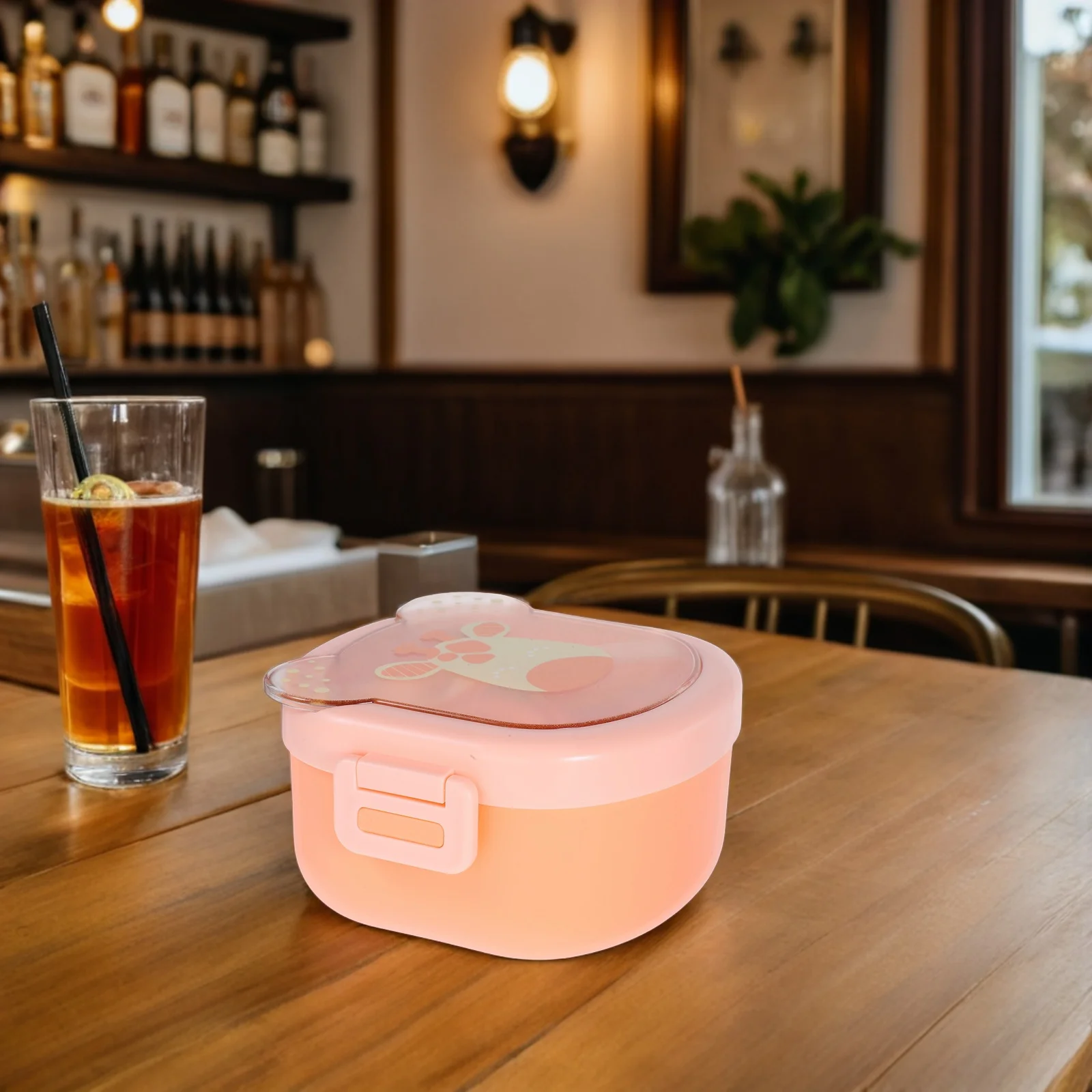 

Портативный набор для кормления детей, оранжевый в комплект входят пищевые ножницы, присоска, ложка, дорожный контейнер для закусок, детское кормление