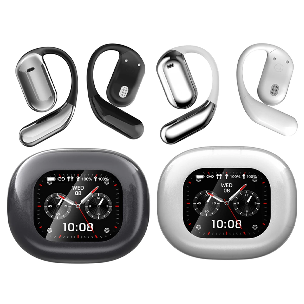 AI Real Time AI Translator หูฟังบลูทูธ 5.4 คําหูฟัง Translator ชุดหูฟังสําหรับกีฬาธุรกิจ