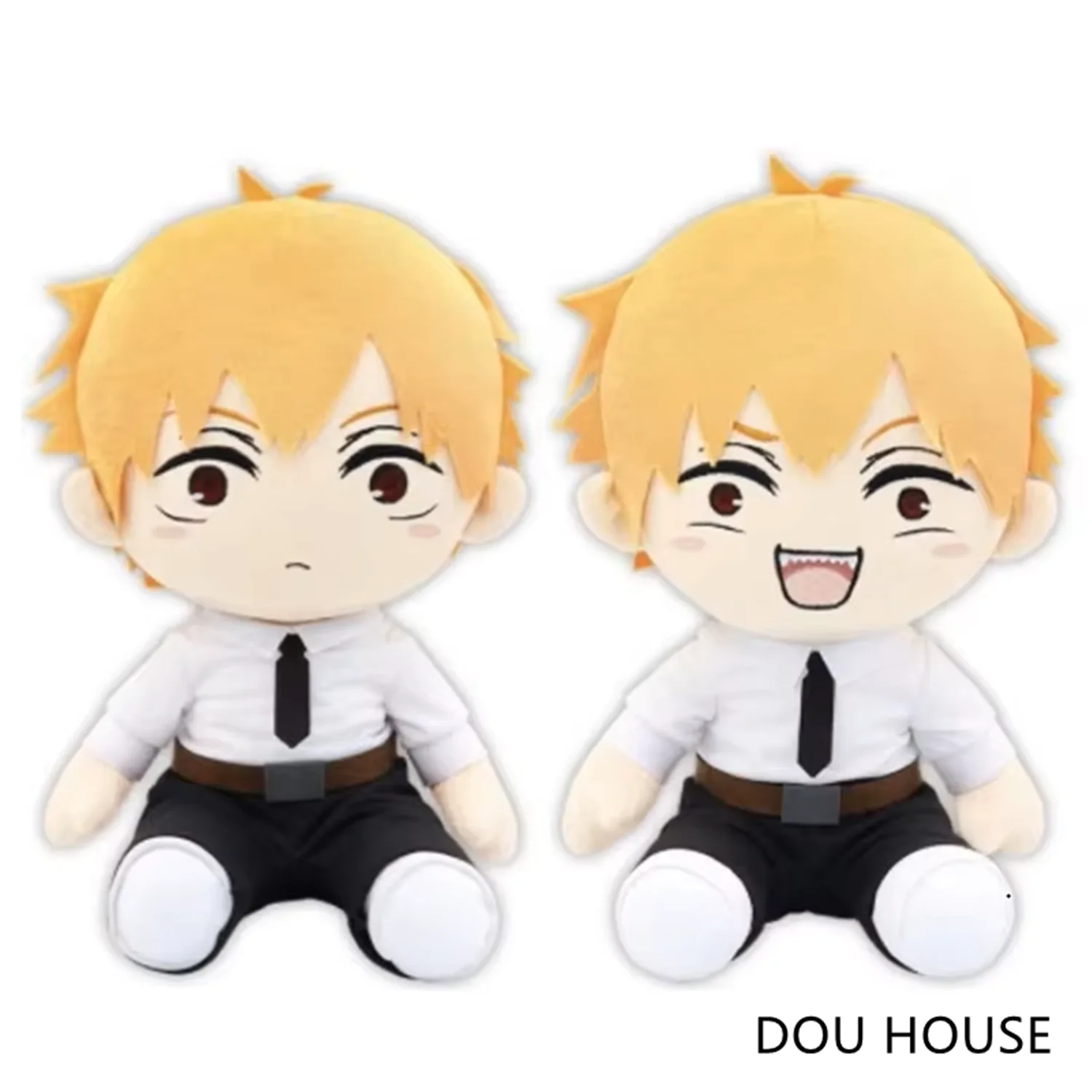 

New Anime Denji Makima Plush For Boys Girls Kids Stuffed Toys Children Gifts 35CM