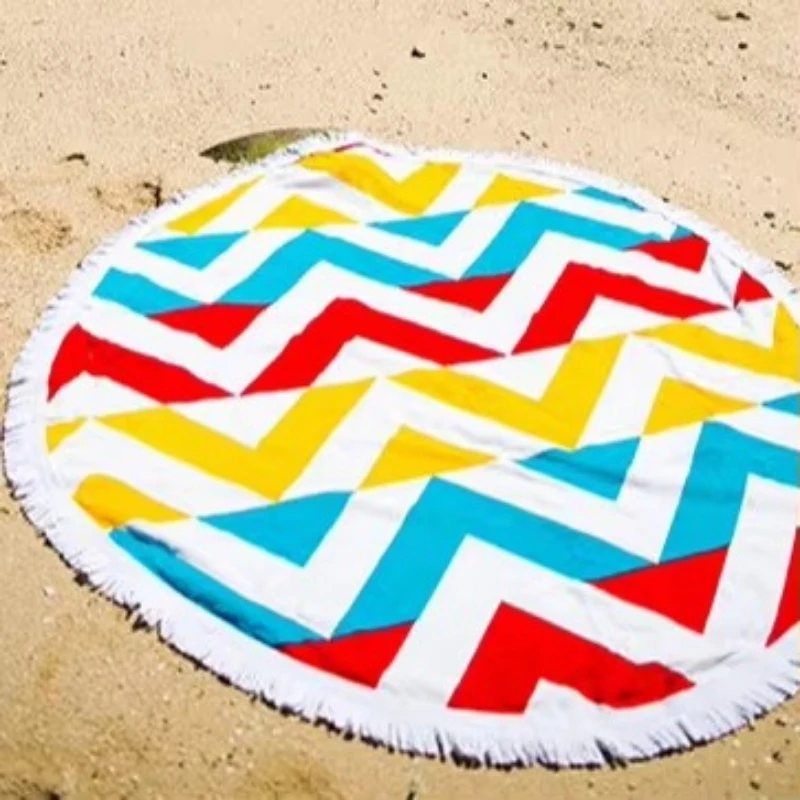 Turkish round beach towel, directly from the manufacturer