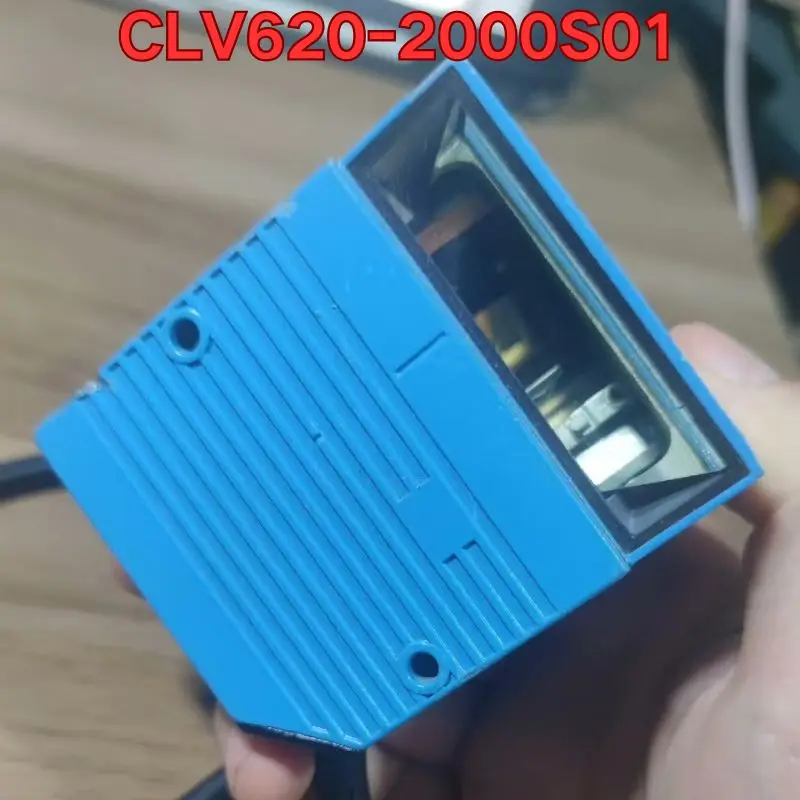 Second-hand CLV620-2000S01 code scanner function test is normal