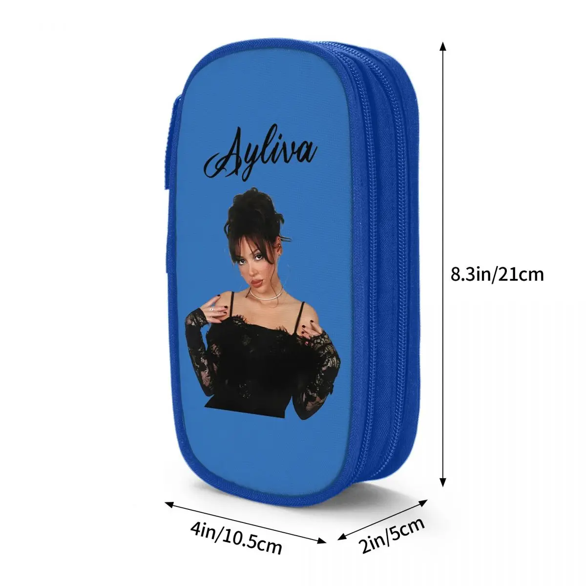 Ayliva In Liebe Tour 2025 مقلمة الحفل المغني البوب الموسيقى قماش صندوق رصاص صبي فتاة العودة إلى المدرسة مقلمة القرطاسية