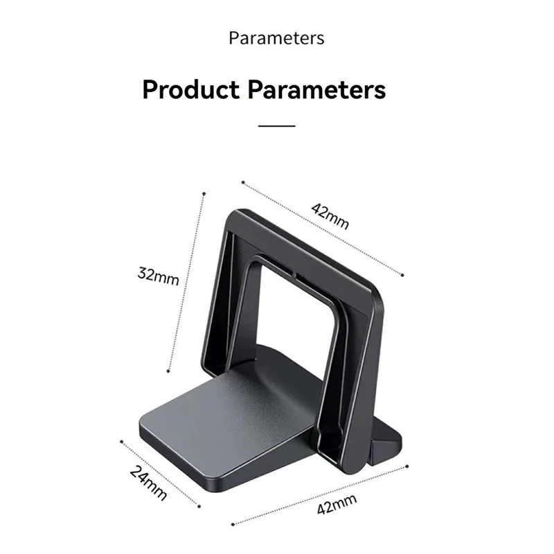 2Pcs Mini Laptop Stand Adjustable Folding Ultra-thin Portable Holder For Macbook Xiaomi Notebook Cooling Holder Keyboard Support