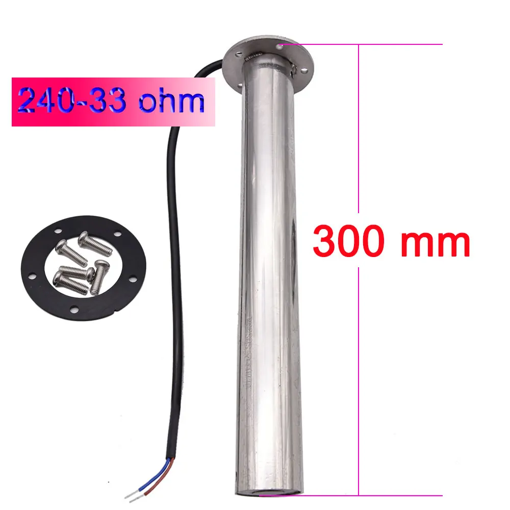 150mm~550mm Sewage Level Gauge Sensor Marine Boat Car Fuel Sender Unit Water Level gauges 0-190 240-33ohm water level customized image 3