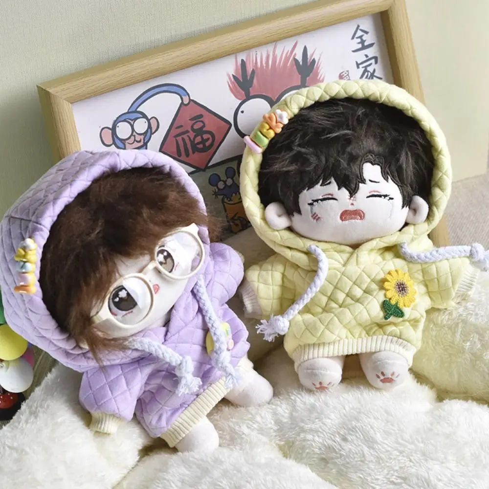人形パーカー 20 センチメートル綿人形の服かわいい交換衣装人形 DIY アクセサリー子供のおもちゃのギフト (服のみ)