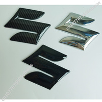 Car Front Hood Emblem Rear Trunk Badge Sticker For SUZUKI Jimny SX4 iM-4 iK-2 SCROSS SWIFT AERIO AERIO Landy Vitara Alto