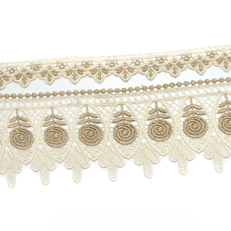 

Кружевная вышивка для диванов, стульев, штор, постельного белья, растворимая окантовочная ткань, современный европейский стиль, аксессуары для шитья своими руками для дома