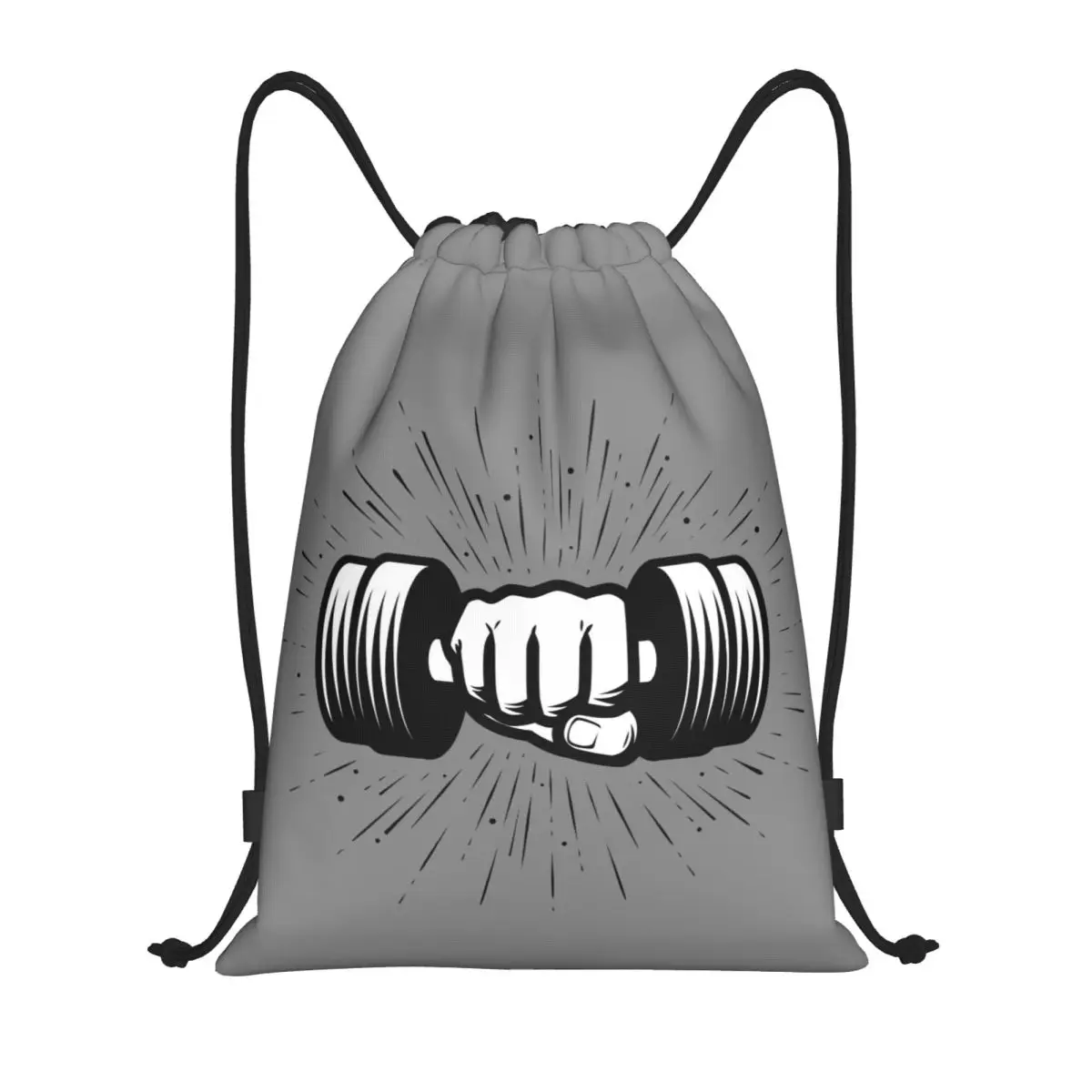 

Custom Gym Fitness Logo Drawstring Backpack Bags Women Men Lightweight Gym Sports Sackpack Sacks for Shopping