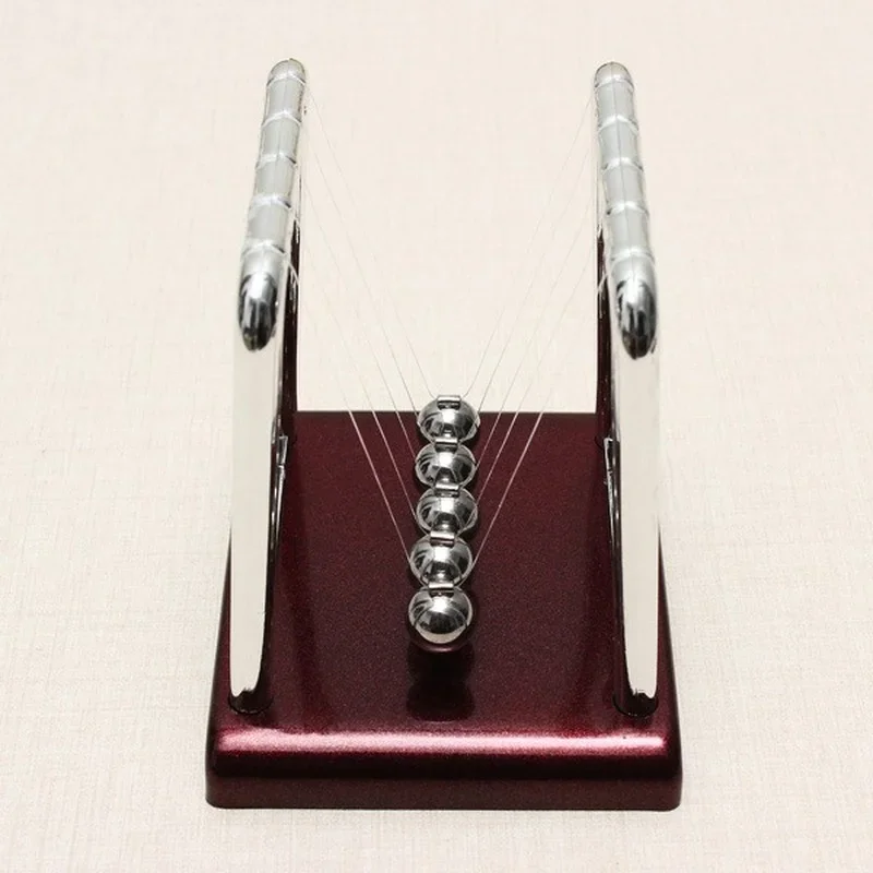 Small Size Newton Cradle Steel Balance Ball Physics Pendulum Toys Office Desktop Decor Gifts