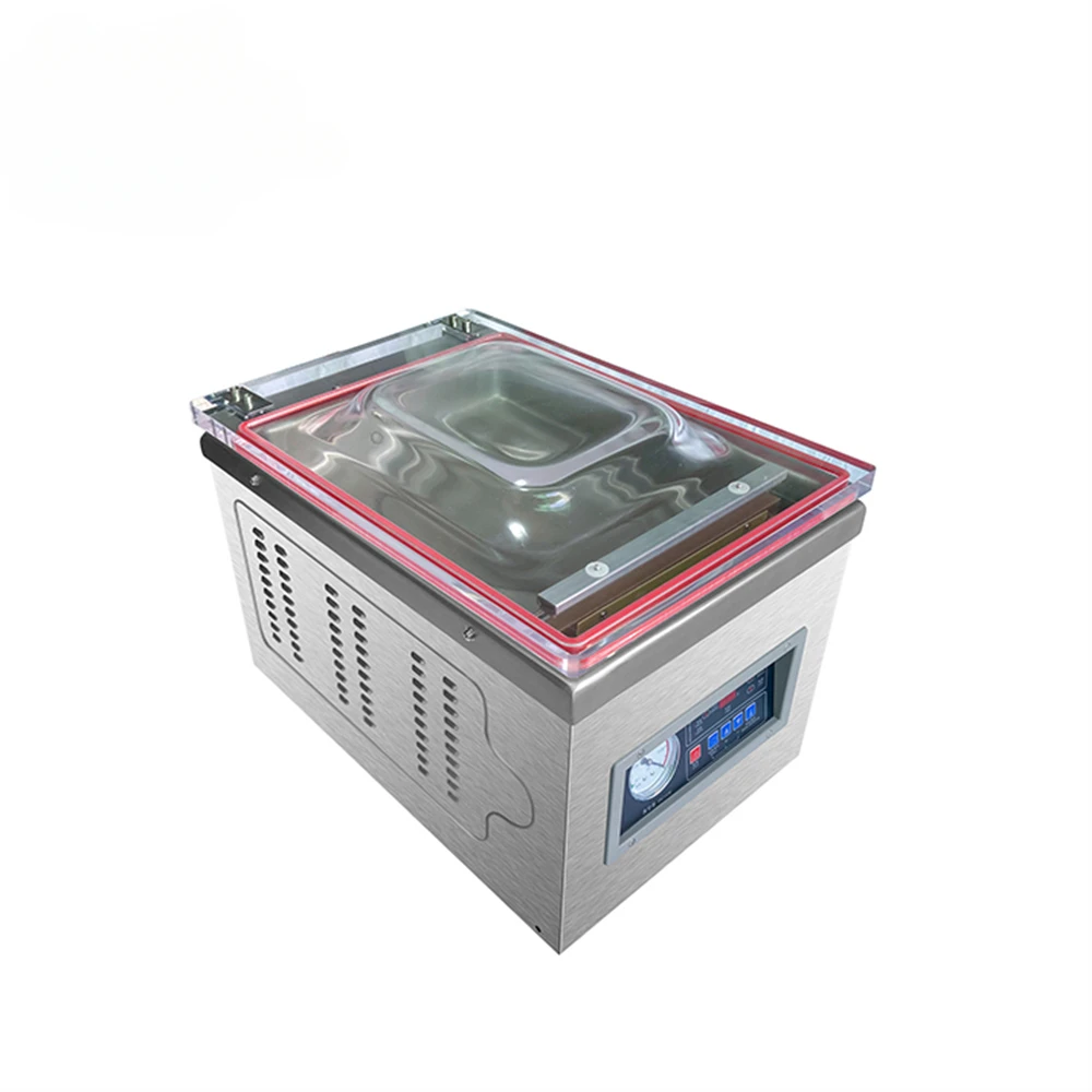 DZ300 DZ400 DZ500 DZ600 Desktop Single Chamber Food Vacuum Packaging Machine