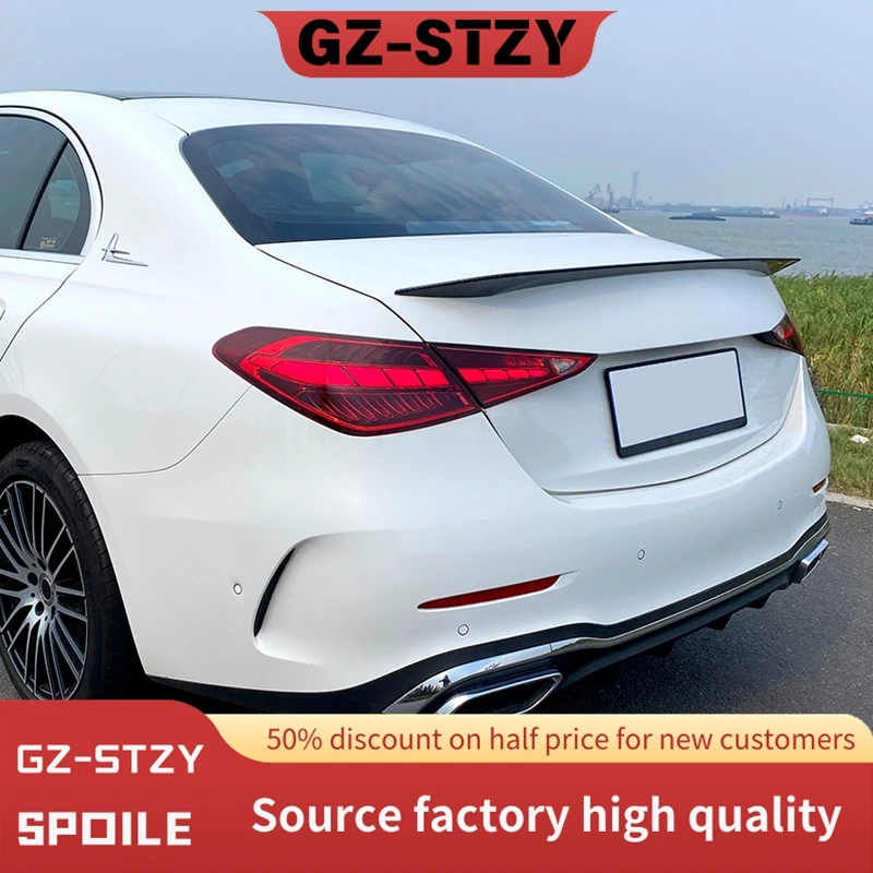 

For Mercedes Benz C Class W206 C200 C260 C300 C43 C63 AMG Series 2022 2023 2024 2025 Rear Trunk Spoiler Car Auto Parts Products