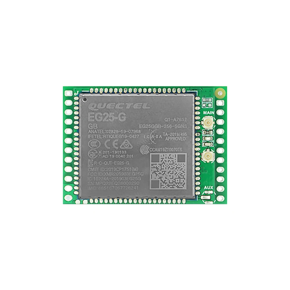 Original EG25 Series LTE CAT4 Module Support GNSS EG25GGB Core board kits with Antenna Global band 4G Double-row needle board