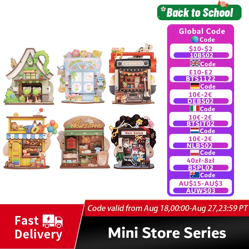 

CUTEBEE DIY миниатюрный дом мини-магазин серии сказочная коробка угловая деревянная книжная полка вставка книжный уголок декор для детей семейные подарки