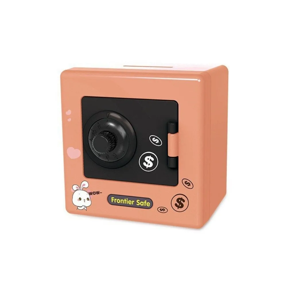 Password Protection Mini ATM Money Box Rotating Mechanism Automatic Deposit Money Storage Box Coin Storage Banknote Storage